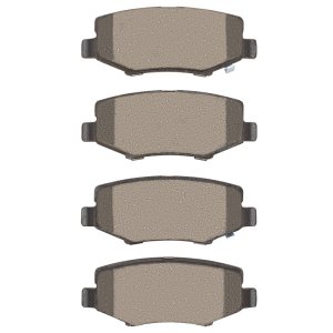 Dodge Nitro Brake Pads - Rear - R1 Concepts - Ceramic - `07-`18
